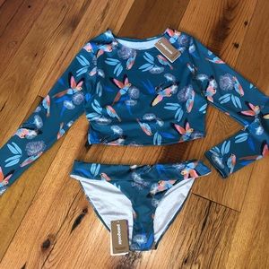 Patagonia Swell Seeker Rashguard w/nanogrip bottom